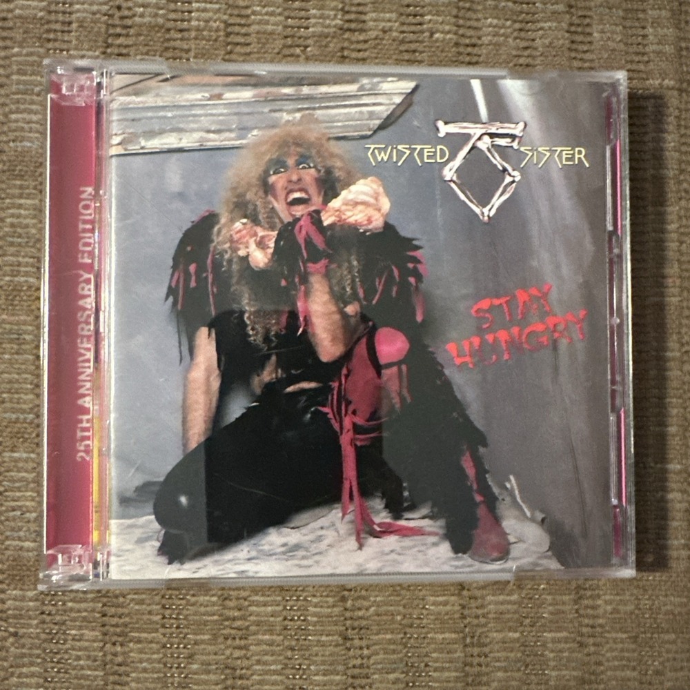 Stay Hungry: 25th Anniversary Edition by Twisted Sister 2 CD, Jul-1987, ES1048